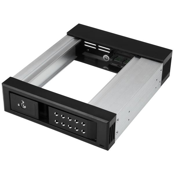 5.25 to 3.5 Hard Drive Hot Swap Bay - For 3.5" SATA/SAS - Trayless - Aluminum