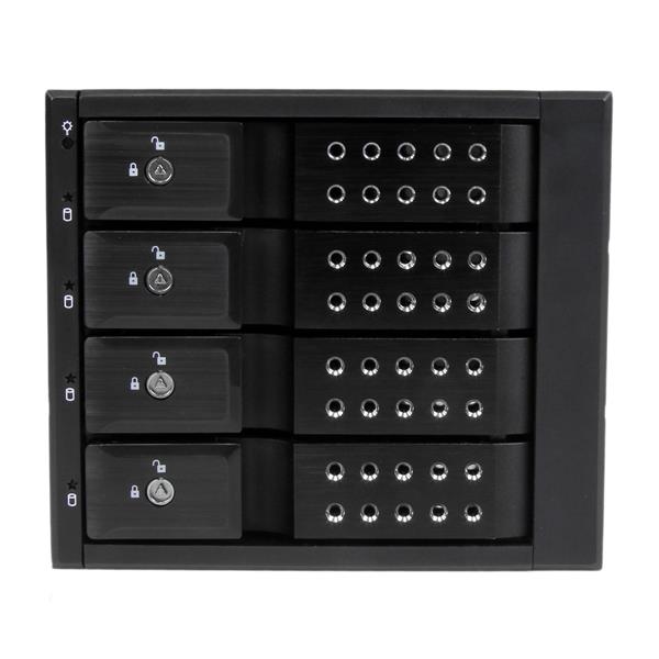 4 Bay Trayless Hot Swap Mobile Rack Backplane for 3.5in SAS / SATA - 6 Gbps HDD