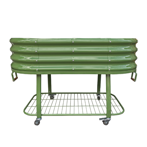 Patio Planter - Rico Oval Forest Green (123cm)