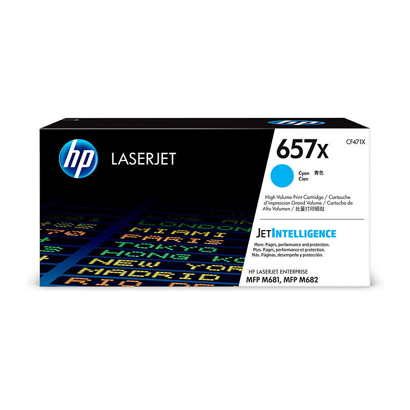 HP657X Cyan LasJet Ton CF471X