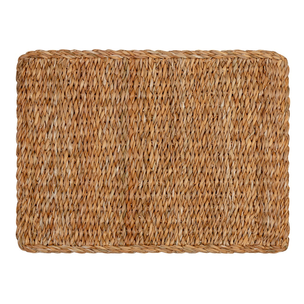 RECTANGLE PLACEMAT - SEAGRASS Natural 40cm (Set of 3)