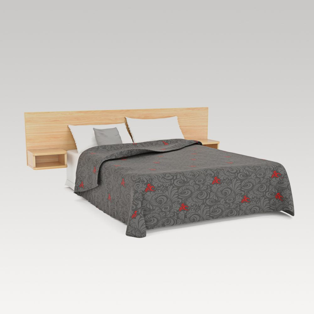 Bristol 2400mm Headboard with Cubbies 340mm - Tawa