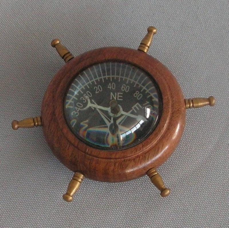 Compass - 100mm Ships Wheel