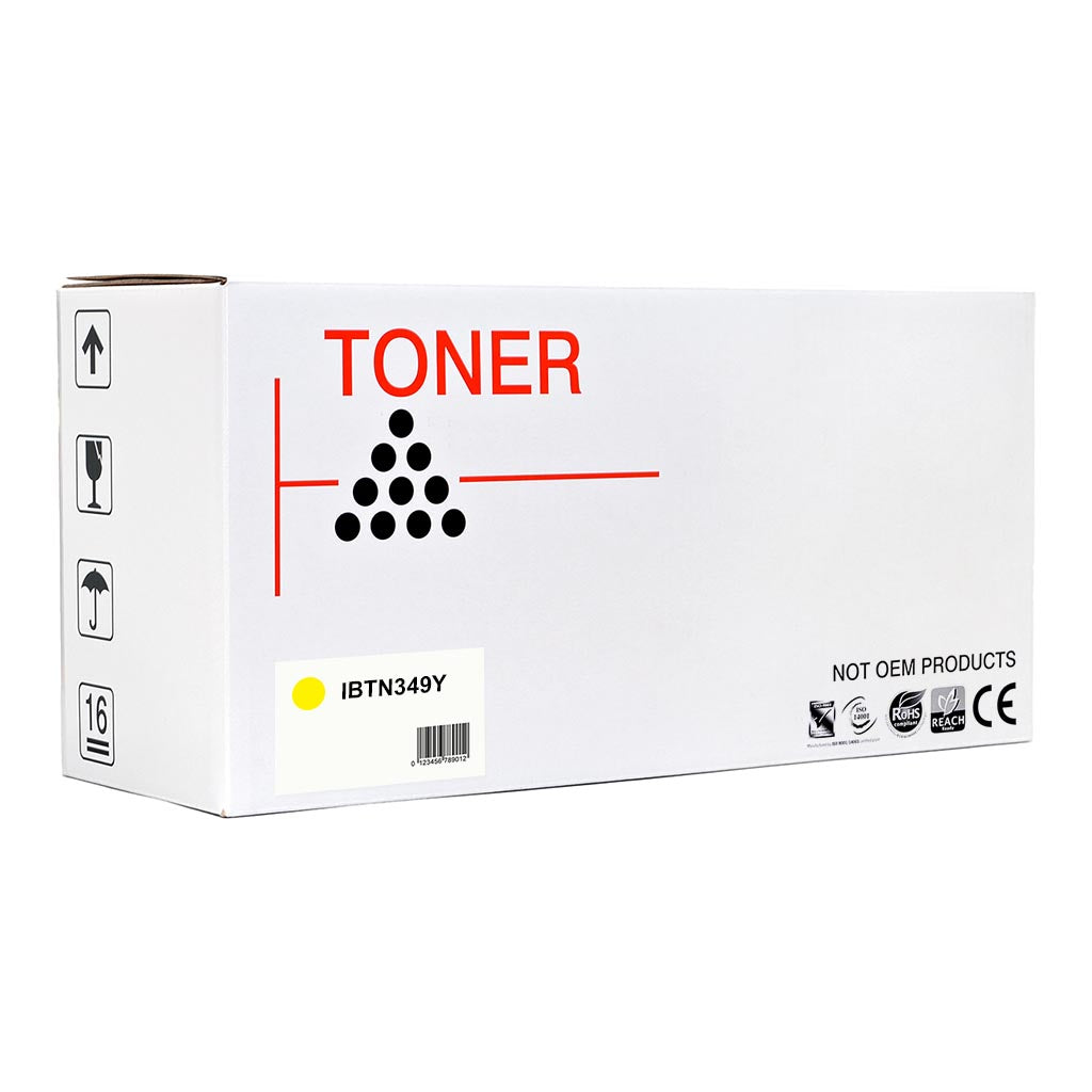 Icon Compatible with Brother TN349 Yellow Toner Cartridge