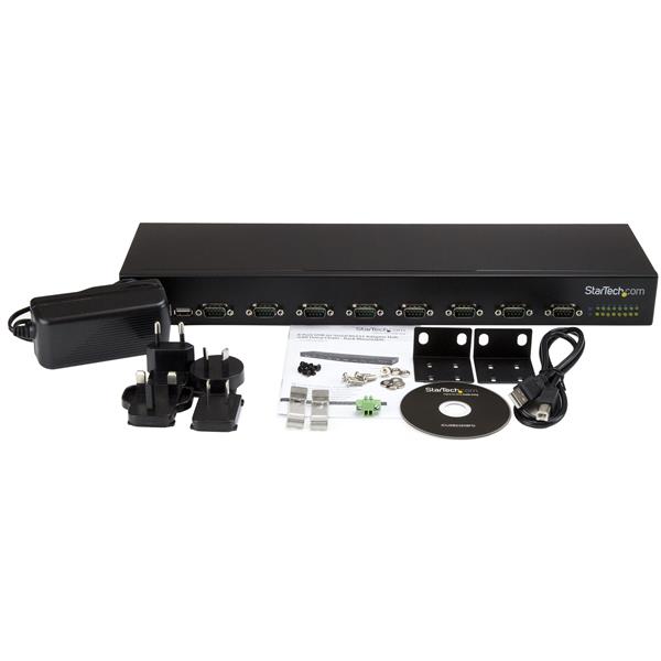 8-Port USB-to-Serial Adapter Hub