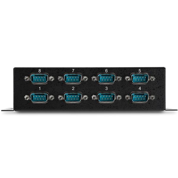 USB Serial Hub - 8Port USB to DB9 RS232 Serial Adapter Hub