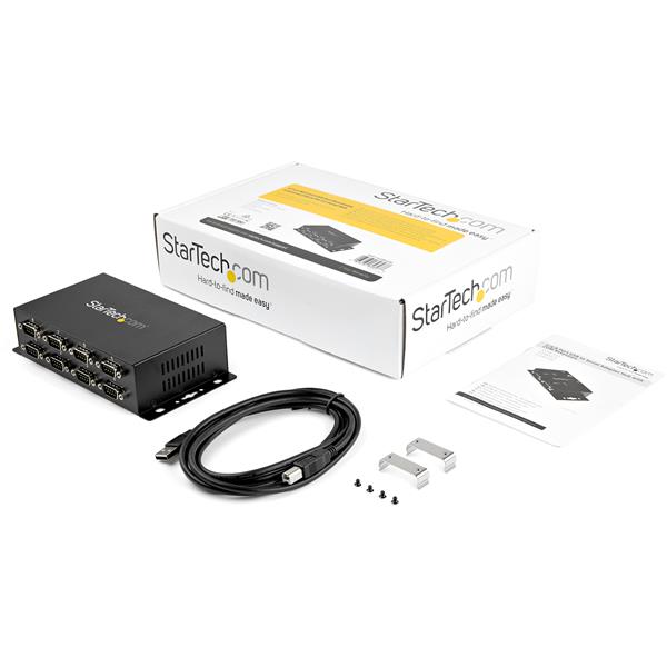 USB Serial Hub - 8Port USB to DB9 RS232 Serial Adapter Hub
