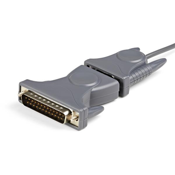 USB to RS232 DB9/DB25 Serial Adapter Cable - M/M