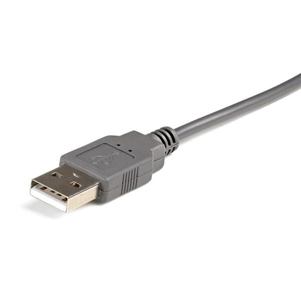 USB to RS232 DB9/DB25 Serial Adapter Cable - M/M