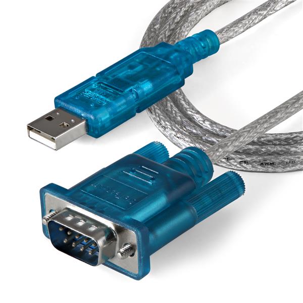 91cm (3ft) USB to RS232 DB9 Serial Adapter Cable - M/M