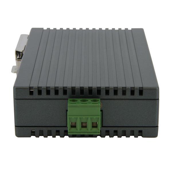 5-Port Industrial Ethernet Switch - DIN Rail Mountable