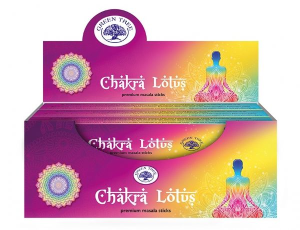 Incense - Green Tree Chakra Lotus 15gm