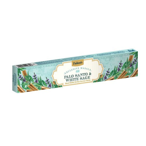 Incense - Tulasi Palo Santo & White Sage 15gm (Set of 12)