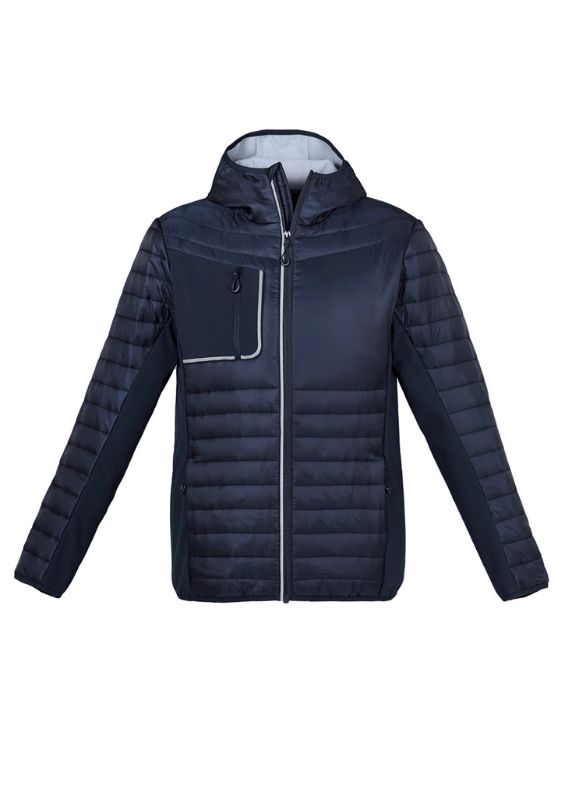 Unisex Patrol Jacket - Navy/Silver (Small)