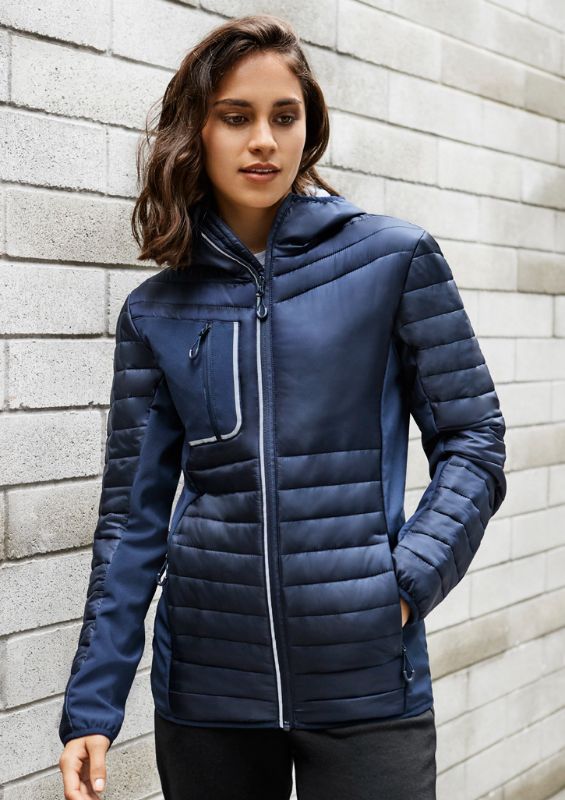 Unisex Patrol Jacket - Black/Silver (Small)