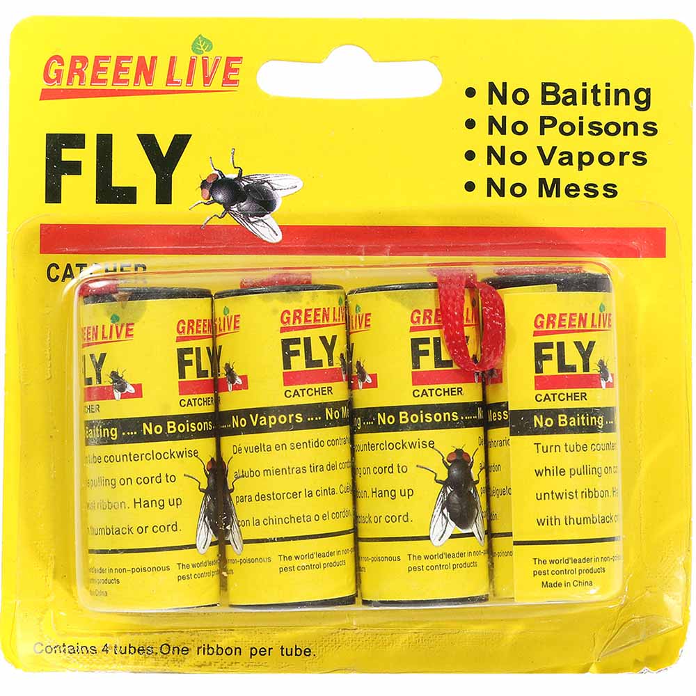 Fly Catcher Trap 4pc - Pack of 6