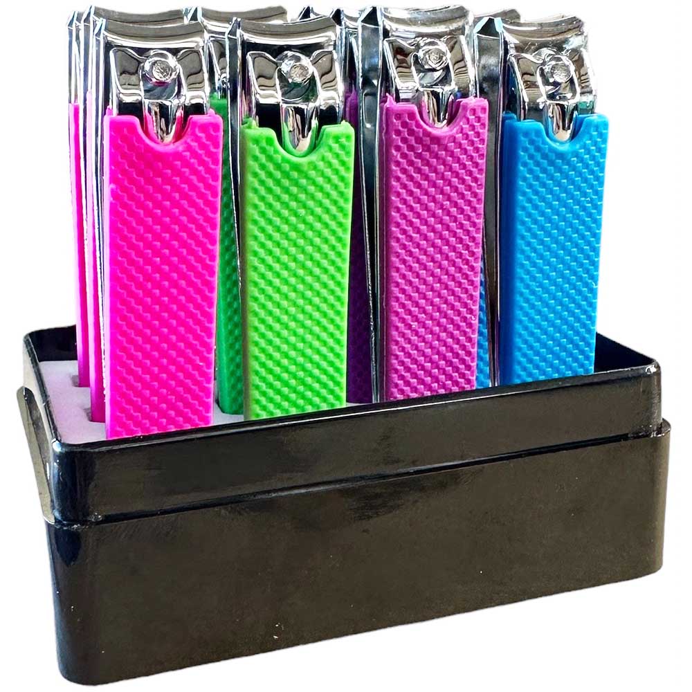 Neon Nail Clippers - Carton of 12