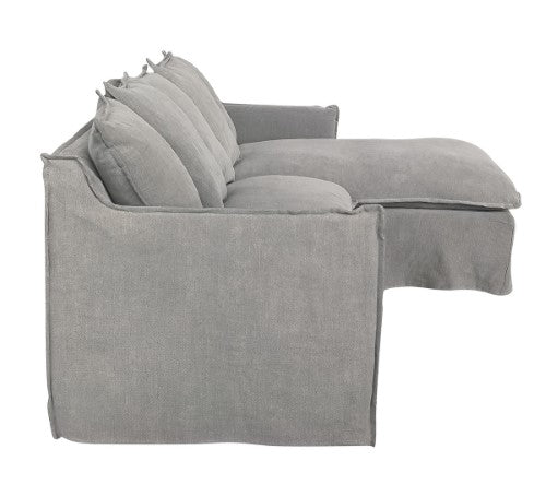 Marsala Chaise Lounge - Left Or Right (Grey)