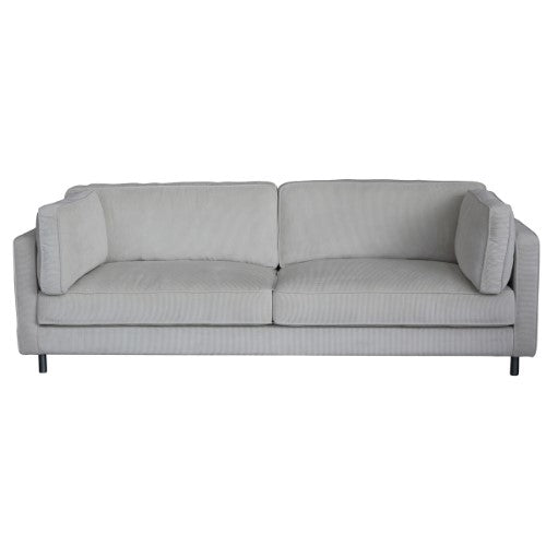 3 Seat Sofa - Boston Milk (2.15m X 90cm X 75cm)
