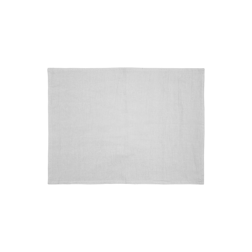 Linen Placemat 33x45cm Silver- Bambury