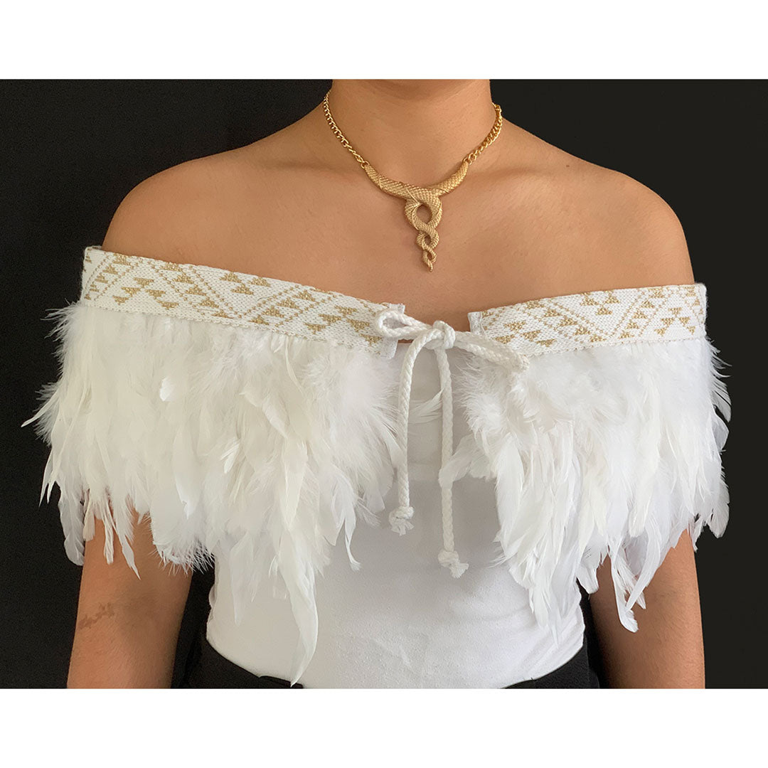Korowai Cape White