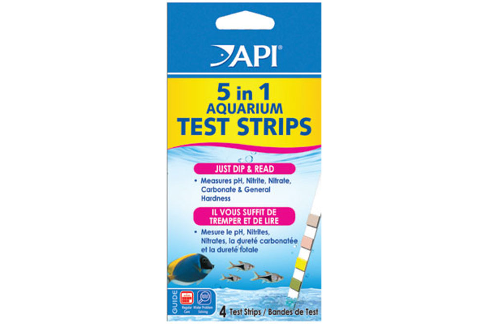 API Test Strips - 5 in 1 (4 tests) -33H