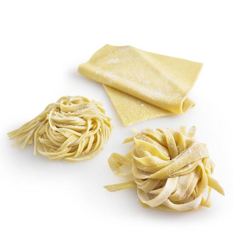 KitchenAid 3 Piece Pasta Roller and Cutter Set for making fresh homemade pasta with ease, including a roller and two cutters.