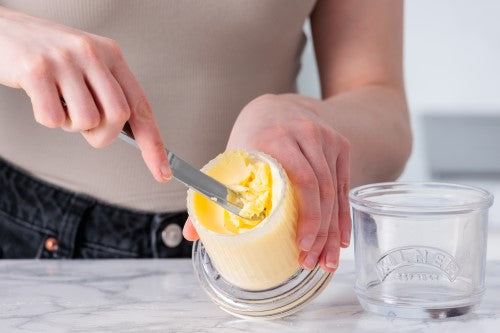 KILNER Glass Butter Crock 200ml - Butter Bell