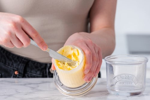 KILNER Glass Butter Crock 200ml - Butter Bell