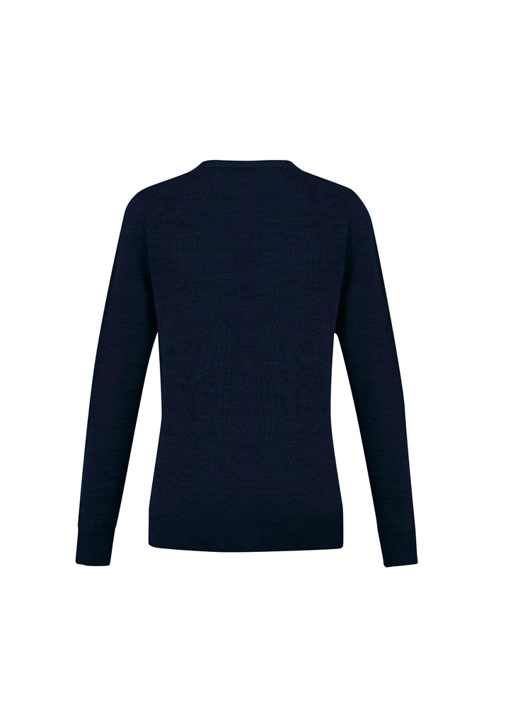 Roma Womens Knit Cardigan - Navy