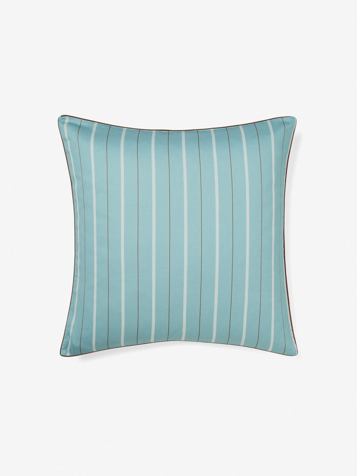 European Pillowcase Striped Cotton Sateen Linen House Monday Stripe Reef
