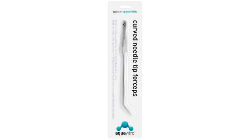 Aquatic Curved Needle Tip Forceps (25cm)