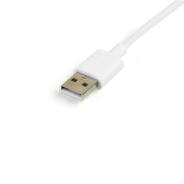 Apple Lightning or Micro USB to USB Cable - 1m (3ft), White