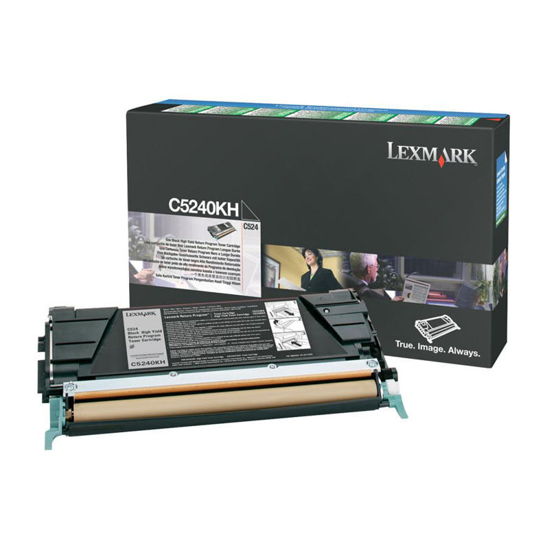 Lexm C5240KH Blk Pre HY Cartridge