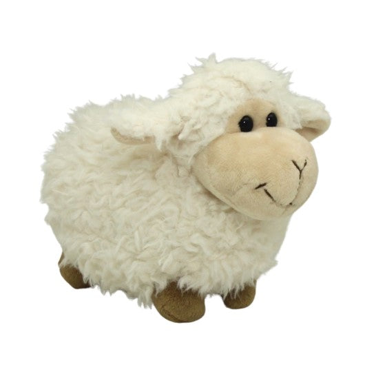 Soft Plush Toy - Maggie Sheep. Standing White Sheep.
