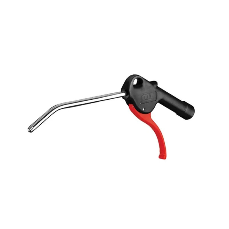 M7 Air Blow Gun with 125mm bent nozzle, ideal for efficient cleaning and maintenance in workshops and garages.
