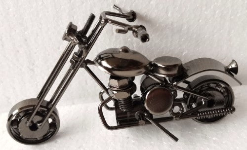 Ornament - Steampunk Motorbike Ironhead Copper (16 × 10cm)