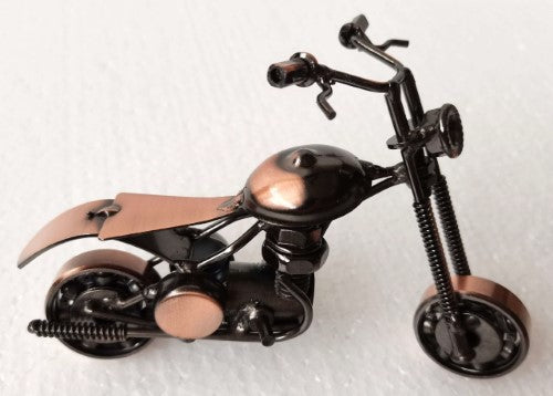Ornament - Steampunk Motorbike Copper - Version 3