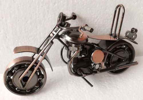 Ornament - Steampunk Motorbike Copper (21 × 16.5cm)