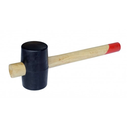 Rubber Mallets Wood Handled Med 1lb