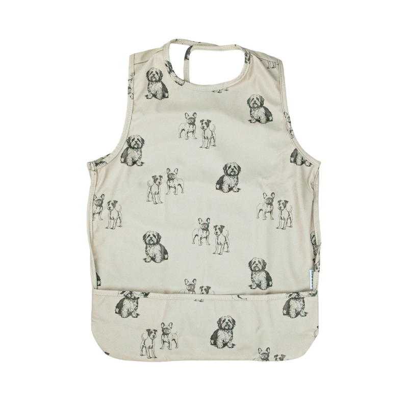 Waterproof Junior Long Bib - Moose Dogs
