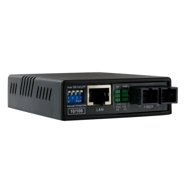 10/100 Fiber to Ethernet Media Converter Multi Mode SC 2 km