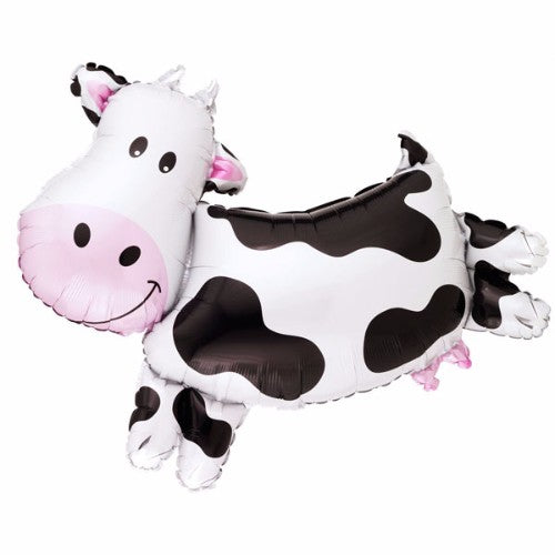 Balloon-Shape Cow Black & White