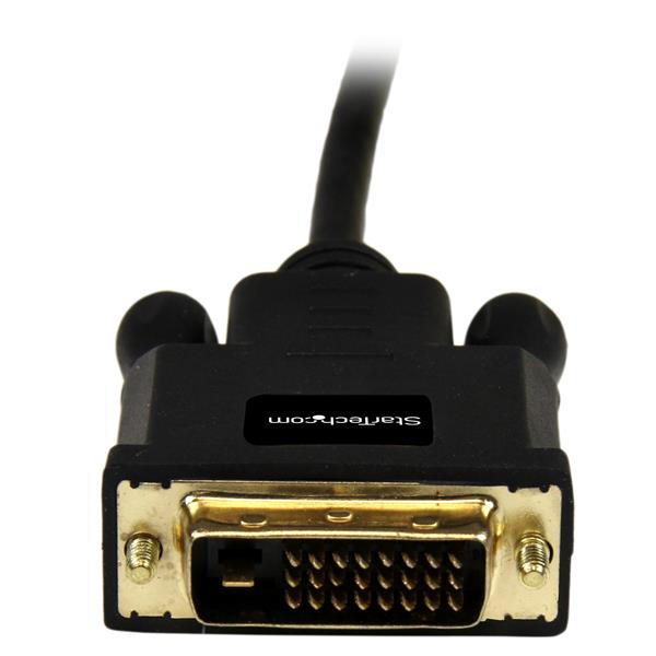 3ft Mini DisplayPort to DVI Adapter - Mini DP to DVI - Black