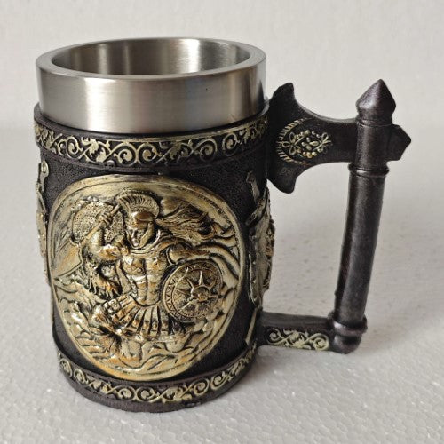 Tankard - Decorative Spartan (600ml)