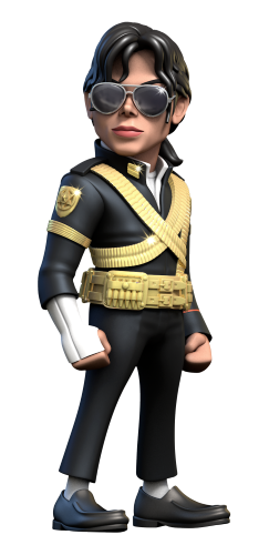 Collectible Figurine - MINIX MICHAEL JACKSON GOLD HISTORY
