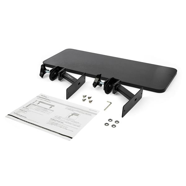 Monitor Riser Stand - Clamp on Monitor Shelf - Extra Wide