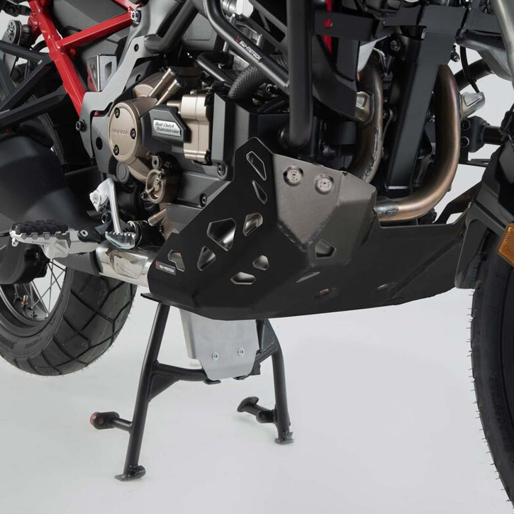 BASH PLATE SW MOTECH BLACK HONDA CRF1100L AFRICA TWIN CRF1100L AFRICA TWIN ADVEN