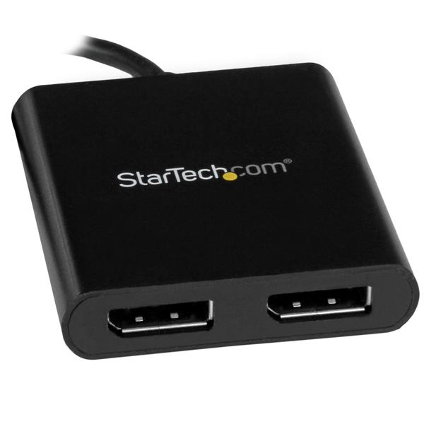 USB-C to DisplayPort Multi-Monitor Splitter - 2-Port MST Hub