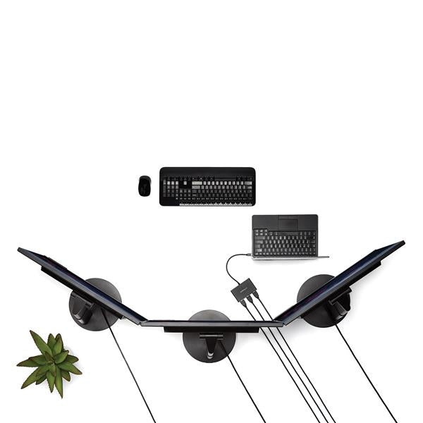 DisplayPort to HDMI Multi-Monitor Splitter - 3-Port MST Hub